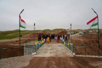 СОЛИ ОБОДОНИЮ СОЗАНДАГӢ. Дар деҳаи Оламафрӯзи Ҷамоати Лолазори ноҳияи Данғара пули мошингузар ба истифода дода шуд