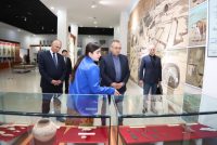 Дабири кулли СААД дар Осорхонаи миллӣ    бо таъриху тамаддуни тоҷикон шинос шуд