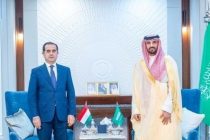Сафири Тоҷикистон бо роҳбарияти Федератсияи палатаҳои тиҷоратии Арабистони Саудӣ вохӯрӣ намуд