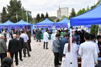 «ЯКҶОЯ БА СӮИ САЛОМАТӢ…». Ба сокинони шаҳри Душанбе хизмати ройгони тиббӣ расонида шуд