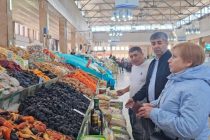 Дар бозори марказии Пенза барои фурӯши хушкмеваҳои Тоҷикистон гӯшаҳои махсус ҷудо карда шуданд