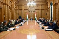 Таҳти раёсати Президенти Ҷумҳурии Тоҷикистон Эмомалӣ Раҳмон ҷаласаи Шурои амният баргузор шуд