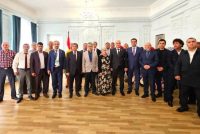Файзалӣ Идизода дар шаҳри Санкт-Петербург бо намояндагони ҷамъияти тоҷикон ва донишҷӯёни тоҷик вохӯрӣ намуд