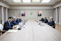 Ҳайати Тоҷикистон бо Сарвазири Ҷумҳурии Озарбойҷон мулоқот намуд