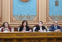 Дар Дастгоҳи иҷроияи Президенти Ҷумҳурии Тоҷикистон бахшида ба ҷашни 35-солагии Истиқлоли давлатӣ нишасти илмию назариявӣ баргузор гардид