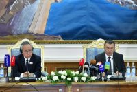 РАВАНДИ ОБИ ДУШАНБЕ. Сарвазири Тоҷикистон Конфронси чоруми байналмилалиро натиҷагирӣ намуд
