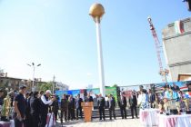 Дар Ёвон гулгашти фарҳангию фароғатӣ бо муҷассамаи «Рамзи футбол» ба истифода дода шуд