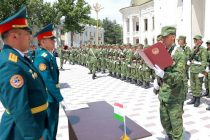 САВГАНДИ САДОҚАТ БА ХАЛҚУ ВАТАН! Дар шаҳри Бӯстон маросими савгандёдкунии наваскарон баргузор гардид