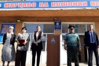 Дар шаҳри Гулистон ҷиҳати пешгирии ҳодисаҳои ғарқшавӣ ҳангоми оббозӣ бо  хонандагон ва сокинон вохӯриҳо гузаронида шуд