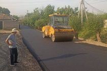 35-СОЛАГИИ ИСТИҚЛОЛИ ДАВЛАТӢ. 2 километр роҳи деҳаи Чузӣ дар Шаҳринав мумфарш карда шуд