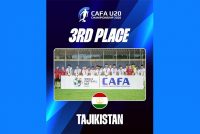 ЧЕМПИОНАТИ CAFA-2026. Дастаи мунтахаби ҷавонони Тоҷикистон (U-20) ҷойи сеюмро ишғол намуд