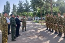 Дар шаҳри Турсунзода бо  сарбозони дидбонгоҳҳои сарҳадӣ вохӯрӣ доир шуд