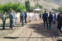 Дар ноҳияи Айнӣ  пайомадҳои  офати табиӣ бартараф мегарданд