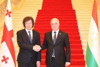 Файзалӣ Идизода бо Сарвазири Гурҷистон Ираклий Кобахидзе мулоқот намуд