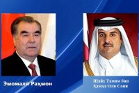 Президенти Ҷумҳурии Тоҷикистон Эмомалӣ Раҳмон ба Амири Давлати Қатар Шайх Тамим бин Ҳамад Оли Сонӣ барқияи табрикӣ ирсол намуданд