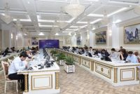 Дар Бонки миллӣ дар доираи омодагӣ ба даври сеюми баҳодиҳии мутақобилаи Гурӯҳи Авруосиё оид ба МҚД/МТ ҳамоиш баргузор шуд