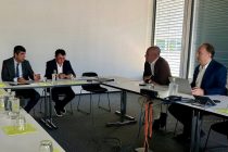 Сафири Тоҷикистон бо намояндагони ширкати нассоҷии швейтсарии Rieter AG мулоқот намуд