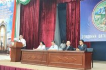 Дар КВД «Роҳи оҳани Тоҷикистон» ба муносибати Рӯзи Ваҳдати миллӣ ва қабули ташаббуси нави ҷаҳонии Тоҷикистон ҳамоиш доир гардид