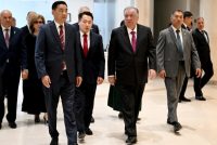Пешвои миллат Эмомалӣ Раҳмон аз Осорхонаи миллии таърихии Муғулистон боздид намуданд