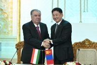 Изҳороти муштарак дар бораи тавсеа ва рушди муносибатҳои дӯстона ва ҳамкорӣ байни Ҷумҳурии Тоҷикистон ва Муғулистон