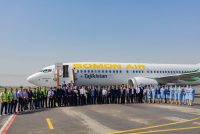 Ҳавопаймои нави Boeing 737-8 MAX ба Тоҷикистон ворид карда шуд