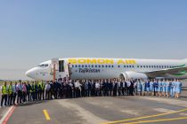 Ҳавопаймои нави Boeing 737-8 MAX ба Тоҷикистон ворид карда шуд
