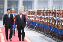 Оғози сафари давлатии Президенти Ҷумҳурии Тоҷикистон Эмомалӣ Раҳмон дар Муғулистон ва маросими истиқболи расмӣ