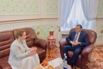 Сафири Тоҷикистон дар Русия бо Дабири кулли Созмони байналмилалии забони русӣ мулоқот намуд