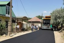 35-СОЛАГИИ ИСТИҚЛОЛИ ДАВЛАТӢ. Қариб 3 километр роҳи деҳаи Шодмон яки шаҳри Турсунзода мумфарш карда шуд
