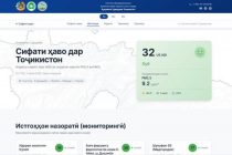 Дар Тоҷикистон сомонаи сифати ҳаво  фаъол гардид