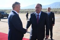 Сафари кории Президенти Ҷумҳурии Тоҷикистон Эмомалӣ Раҳмон ба Ҷумҳурии Қирғизистон ба анҷом расид