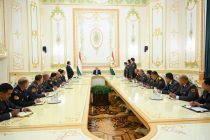 Сарвари давлат Эмомалӣ Раҳмон дар сохторҳои Вазорати корҳои дохилӣ таъйиноти кадрӣ ба амал оварданд