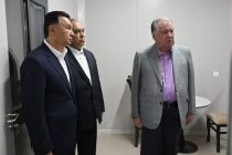 Пешвои миллат Эмомалӣ Раҳмон дар Неругоҳи «Роғун» аз хобгоҳи бунёднамудаи Ҷамъияти Саҳҳомии Кушодаи «Тоҷикгидроэлектромонтаж» боздид намуданд