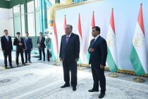 Пешвои миллат Эмомалӣ Раҳмон дар Минтақаи озоди иқтисодии Данғара 3 корхонаи саноатиро ба таври фосилавӣ ифтитоҳ намуданд