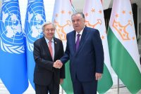Президенти Ҷумҳурии Тоҷикистон Эмомалӣ Раҳмон бо Дабири кулли СММ Антониу Гутерриш мулоқот намуданд
