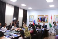 НИШАСТИ МАТБУОТӢ. Филиали Донишгоҳи давлатии Москва дар шаҳри Душанбе бо зиёда аз 40 муассисаи хориҷӣ ҳамкорӣ дорад