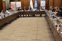 Ҷаласаи Кумитаи роҳбарикунандаи Барномаи муштараки «Тағйир додани низоми озуқаворӣ барои беҳтар намудани ғизо дар Тоҷикистон» доир шуд