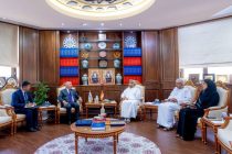 Сафири Тоҷикистон  бо раиси Палатаи савдо ва саноати Салтанати Умон мулоқот намуд