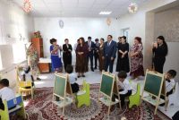 Муовини Сарвазири Тоҷикистон бо ҷараёни сохтмони иншооти соҳаи маорифу тандурустӣ дар шаҳри Ҳисор шинос шуд