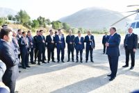 Сафари кории Сарвари давлат  Эмомалӣ Раҳмон ба ноҳияи Рашт ба анҷом расид