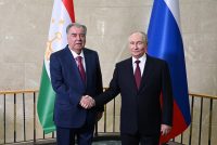 Президенти Ҷумҳурии Тоҷикистон Эмомалӣ Раҳмон бо Президенти Федератсияи Русия Владимир Путин мулоқот намуданд