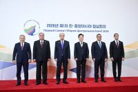 Президенти Ҷумҳурии Тоҷикистон Эмомалӣ Раҳмон дар нахустин Ҳамоиши Сарони давлатҳо дар қолаби «Осиёи Марказӣ – Ҷумҳурии Корея» иштирок намуданд