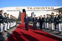Президенти Ҷумҳурии Тоҷикистон Эмомалӣ Раҳмон бо сафари расмӣ вориди шаҳри Сеул шуданд