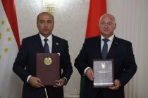 Санади ҳамкорӣ байни  Тоҷикистон ва Беларус дар самти муқовимат ба коррупсия ба имзо расид