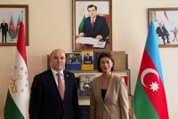 Сафири Тоҷикистон дар Озарбойҷон бо роҳбари Маркази энергияи тозаи Созмони ҳамкории  иқтисодӣ мулоқот намуд