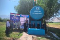 35-СОЛАГИИ ИСТИҚЛОЛИ ДАВЛАТӢ. Дар ноҳияи Тоҷикобод хати нави оби нӯшокӣ ва иншооти иҷтимоӣ мавриди истифода қарор гирифтанд