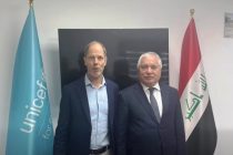 Зубайдулло Зубайдзода бо намояндаи Хазинаи кӯдакони Созмони Милали Муттаҳид дар Ҷумҳурии Ироқ мулоқот намуд