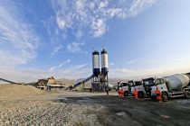 Дар Панҷакент коргоҳи коркарди қуму шағал ва истеҳсоли бетон ба истифода дода шуд
