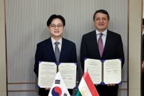 Дар Сеул байни вазоратҳои саноати Тоҷикистон ва Корея санади ҳамкорӣ ба имзо расонида шуд