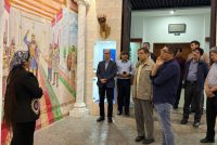 Иштирокдорони Конфронси байналмилалии «Рӯдакӣ – эҳёгари андеша ва фарҳанги миллӣ» Осорхонаи миллии Тоҷикистонро тамошо намуданд